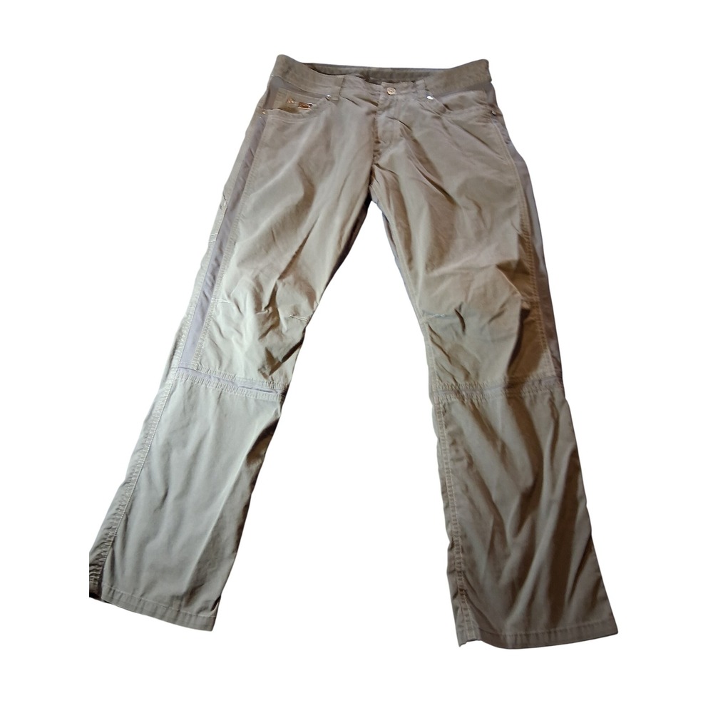 Kuhl Radikl Mens 34x32 Gray Green Hybrid Hiking Performance Pants